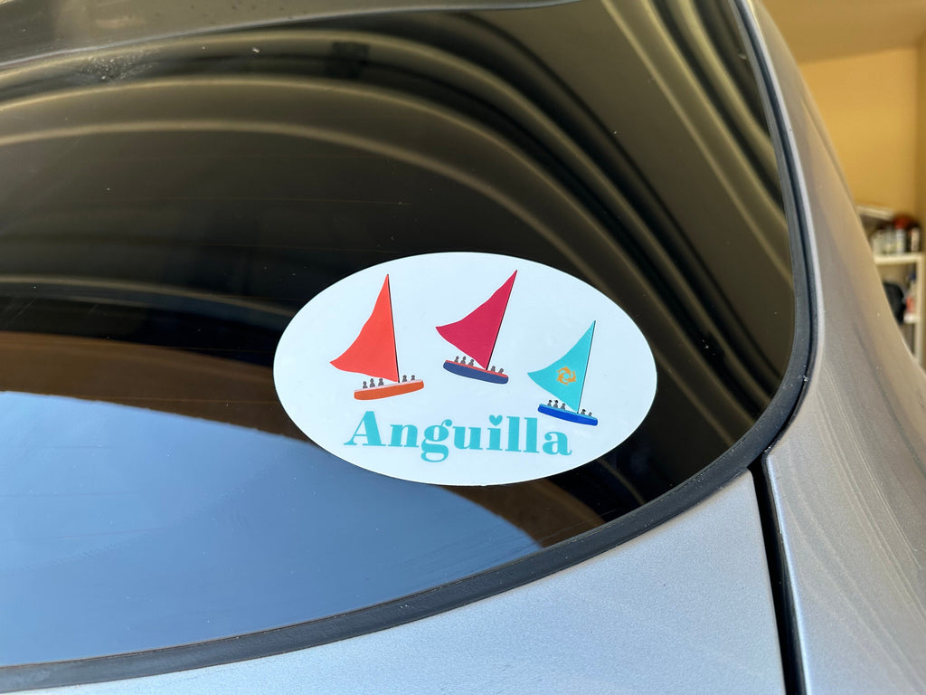 Anguilla Boat Races sticker