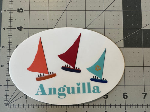 Anguilla Boat Races sticker
