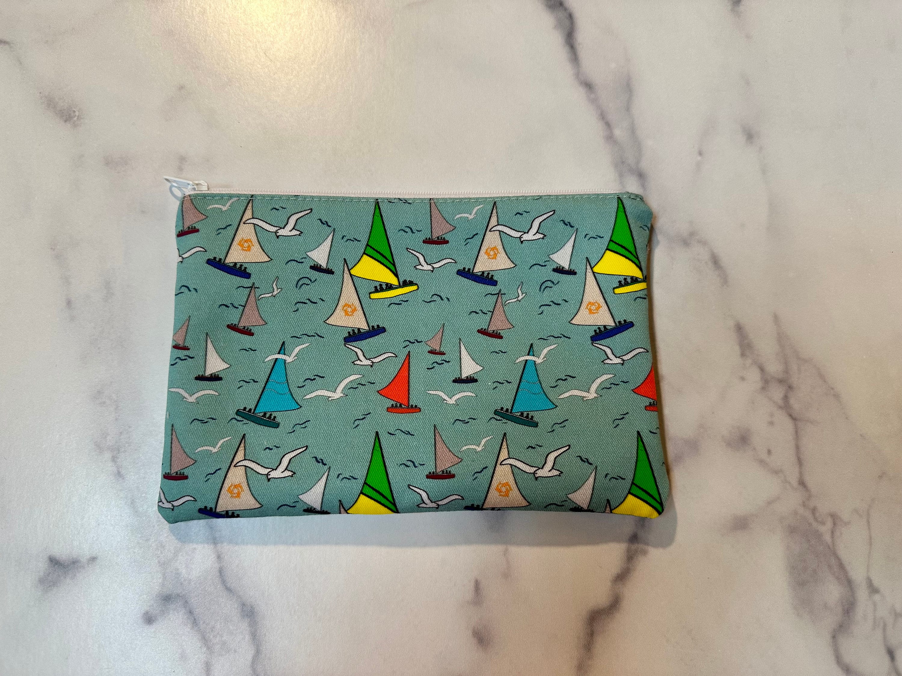 Anguilla Boat Races zipper pouch